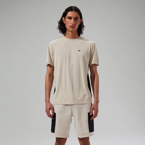 Men's Wayside Short Sleeve Tech Tee Grey/Black