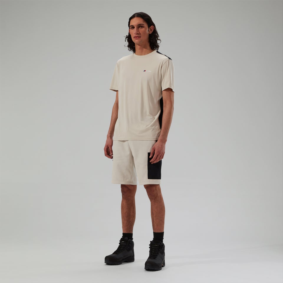 Men's Wayside Short Sleeve Tech Tee Grey/Black