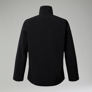 Wasserdichte Woodwalk Herren-Jacke Schwarz