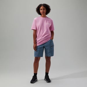 Unisex Climbing Record Short Sleeve T-Shirt - Purple