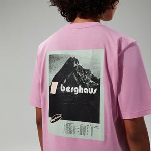 Unisex Climbing Record Short Sleeve T-Shirt - Purple