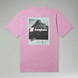 Unisex Climbing Record Short Sleeve T-Shirt - Purple