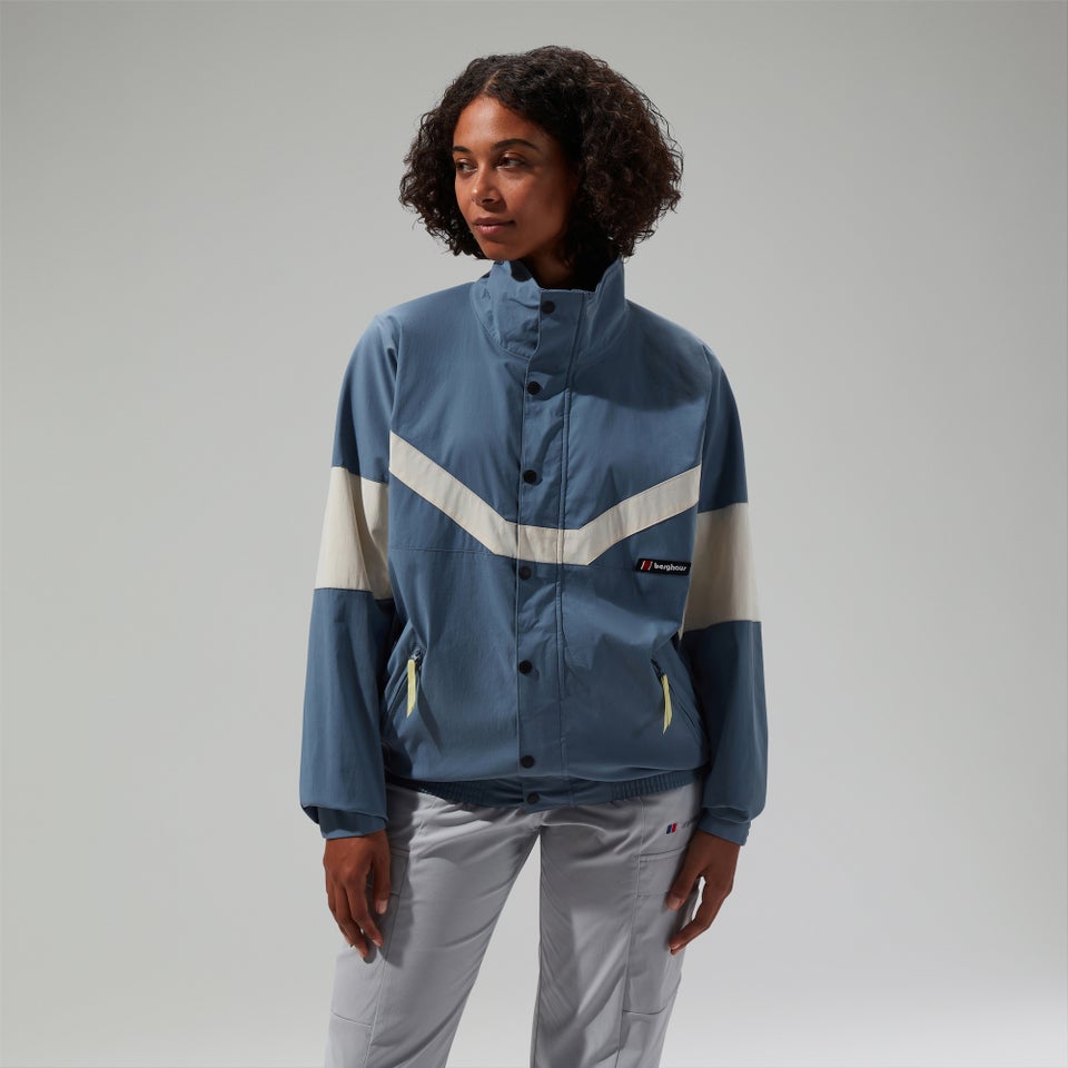 Unisex Vail 87 Windjacke Blau/Grau