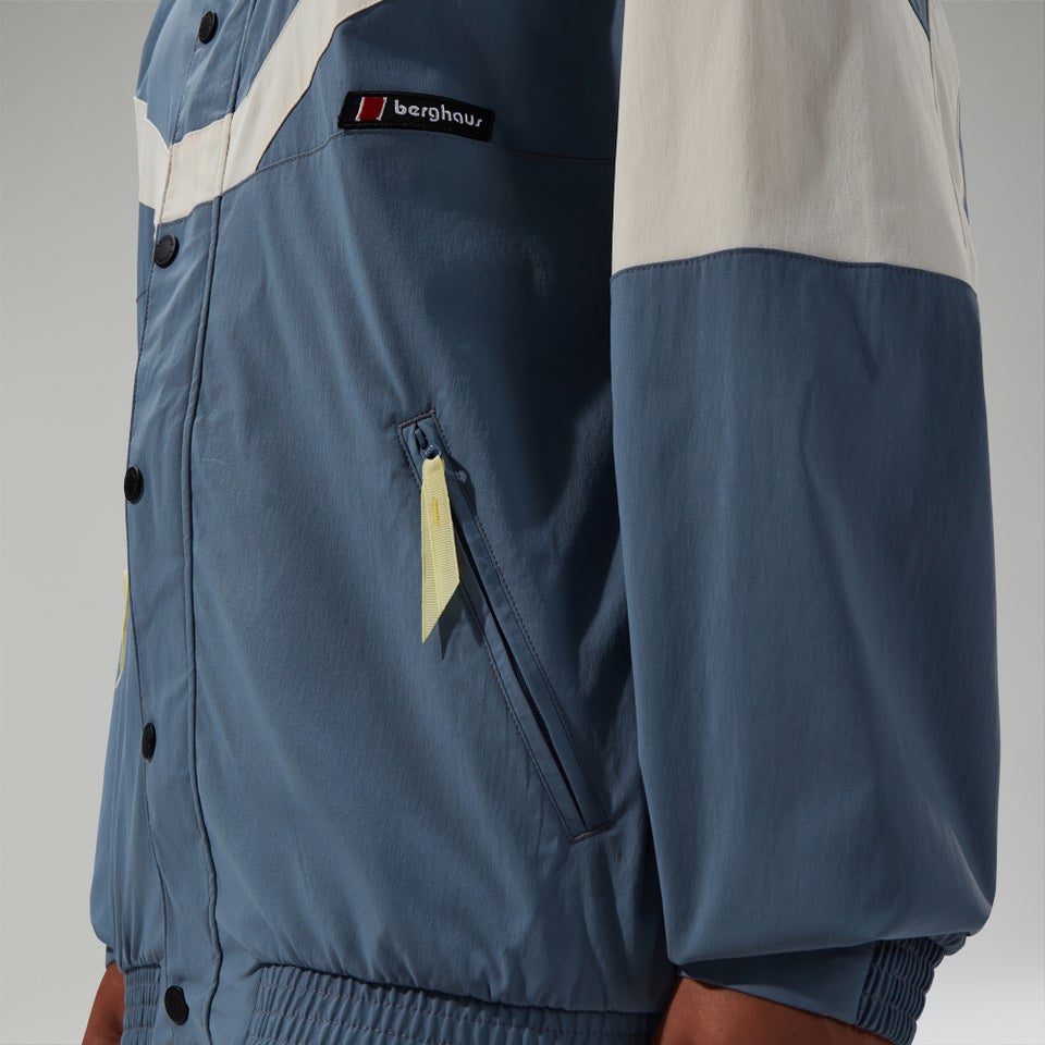 Unisex Vail 87 Windjacke Blau/Grau