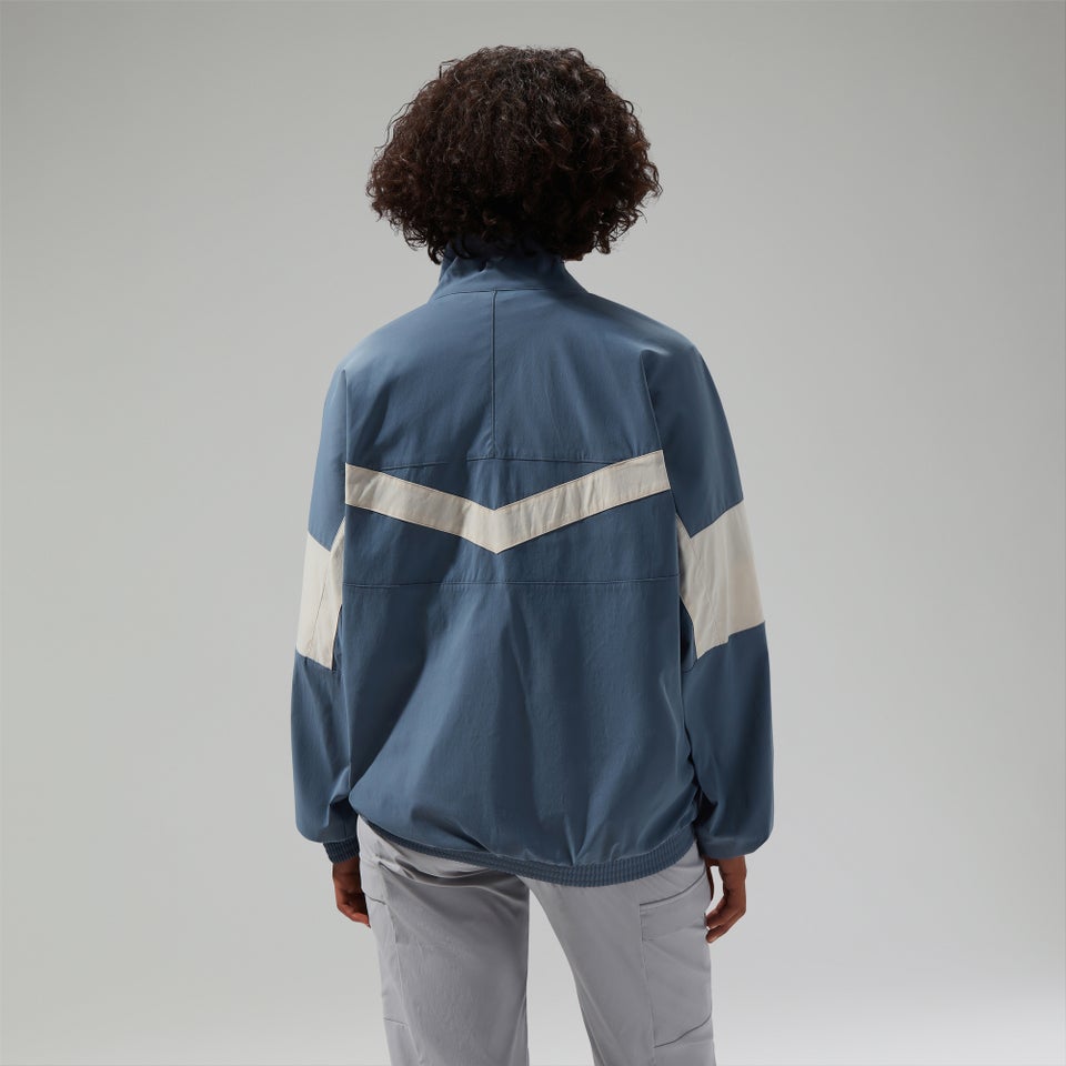 Unisex Vail 87 Windjacke Blau/Grau