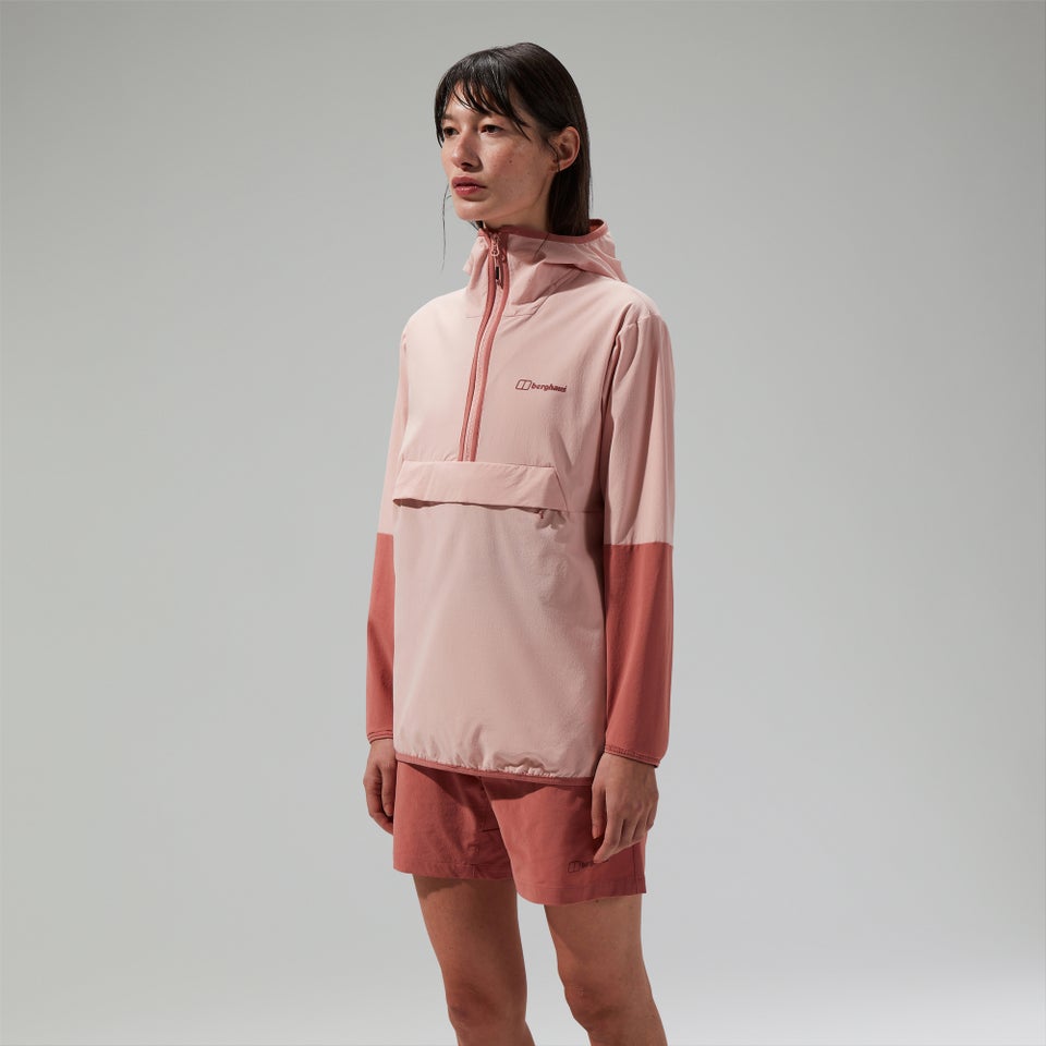 Wandermoor Wind-Damen-Smock Pink