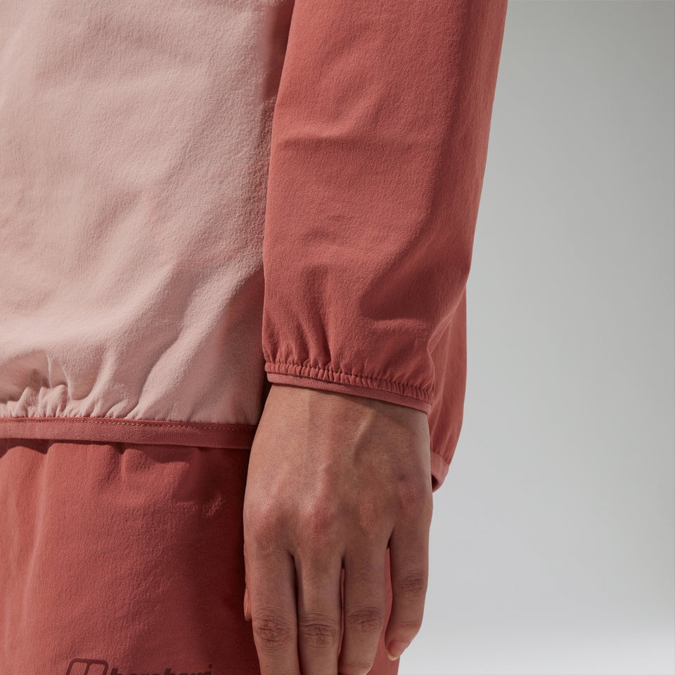 Wandermoor Wind-Damen-Smock Pink