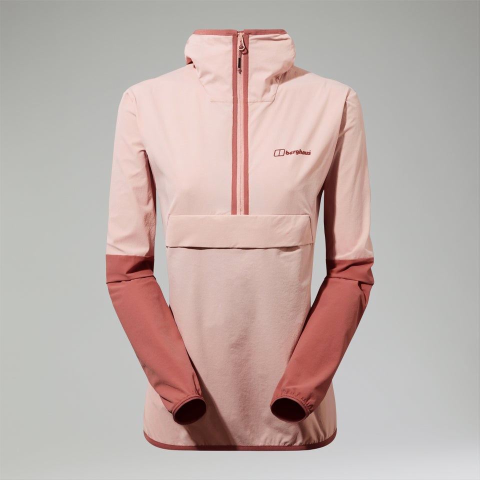 Wandermoor Wind-Damen-Smock Pink