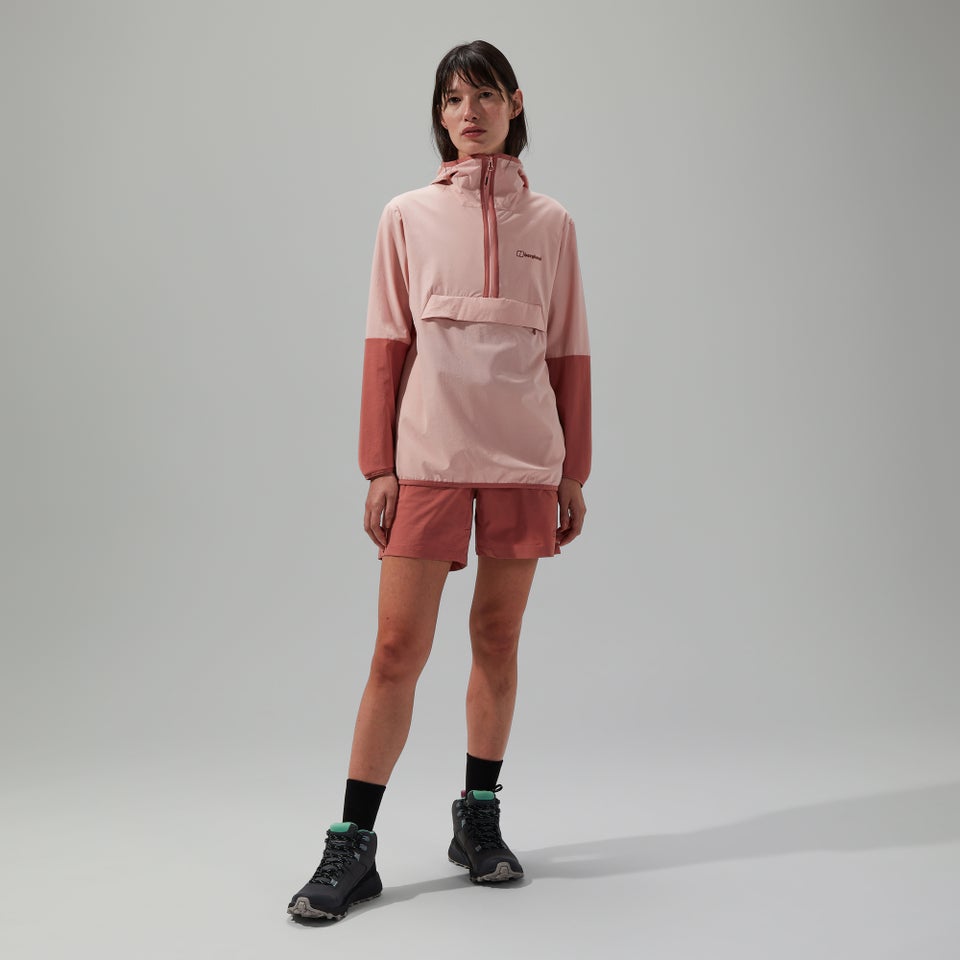 Wandermoor Wind-Damen-Smock Pink