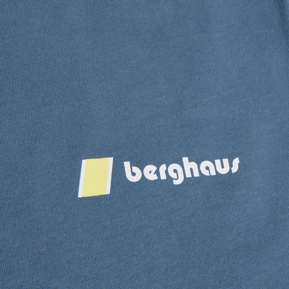 Unisex Climbing Record Short Sleeve T-Shirt - Blue