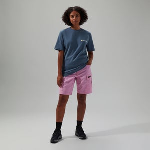 Unisex Climbing Record Short Sleeve T-Shirt - Blue