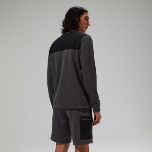 Reacon Herren-Pullover Grau/Schwarz