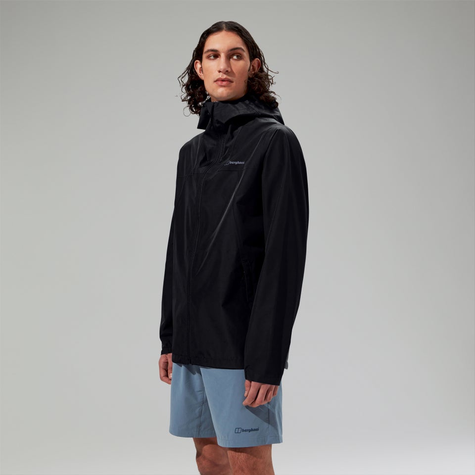 Wasserdichte Deluge Pro 3.0 Herren-Jacke Schwarz