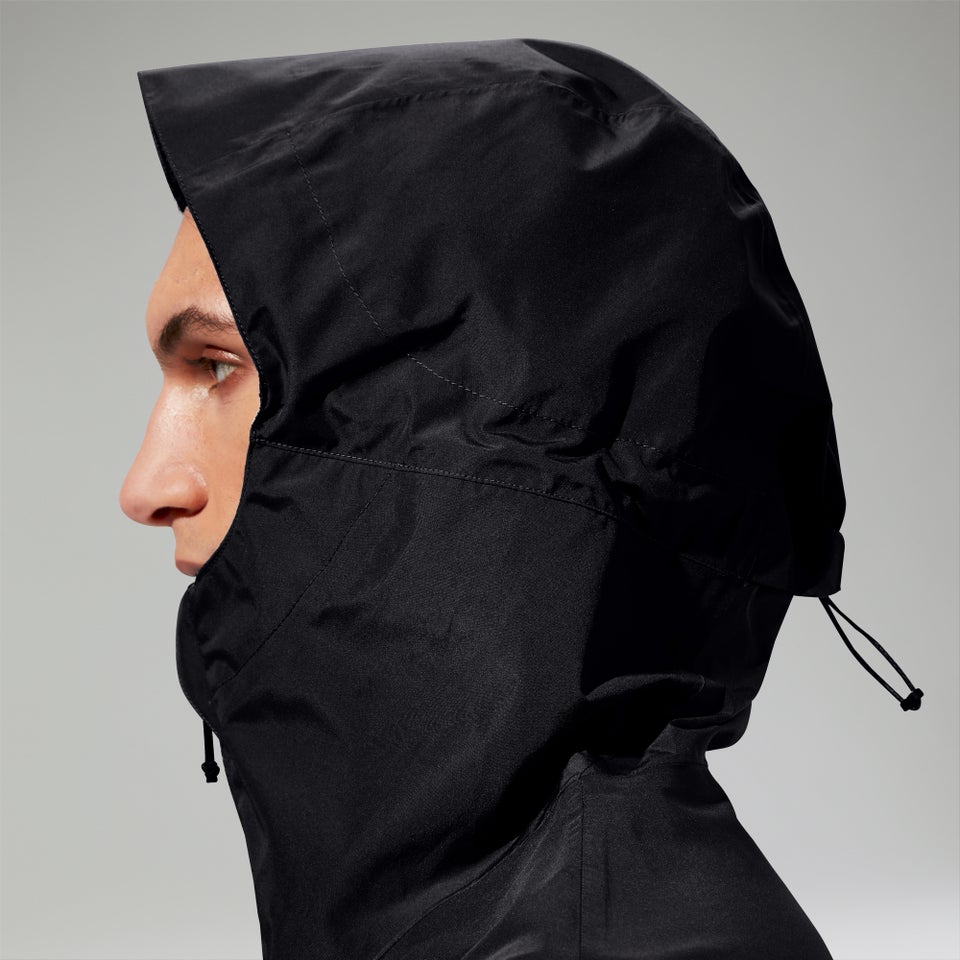 Wasserdichte Deluge Pro 3.0 Herren-Jacke Schwarz