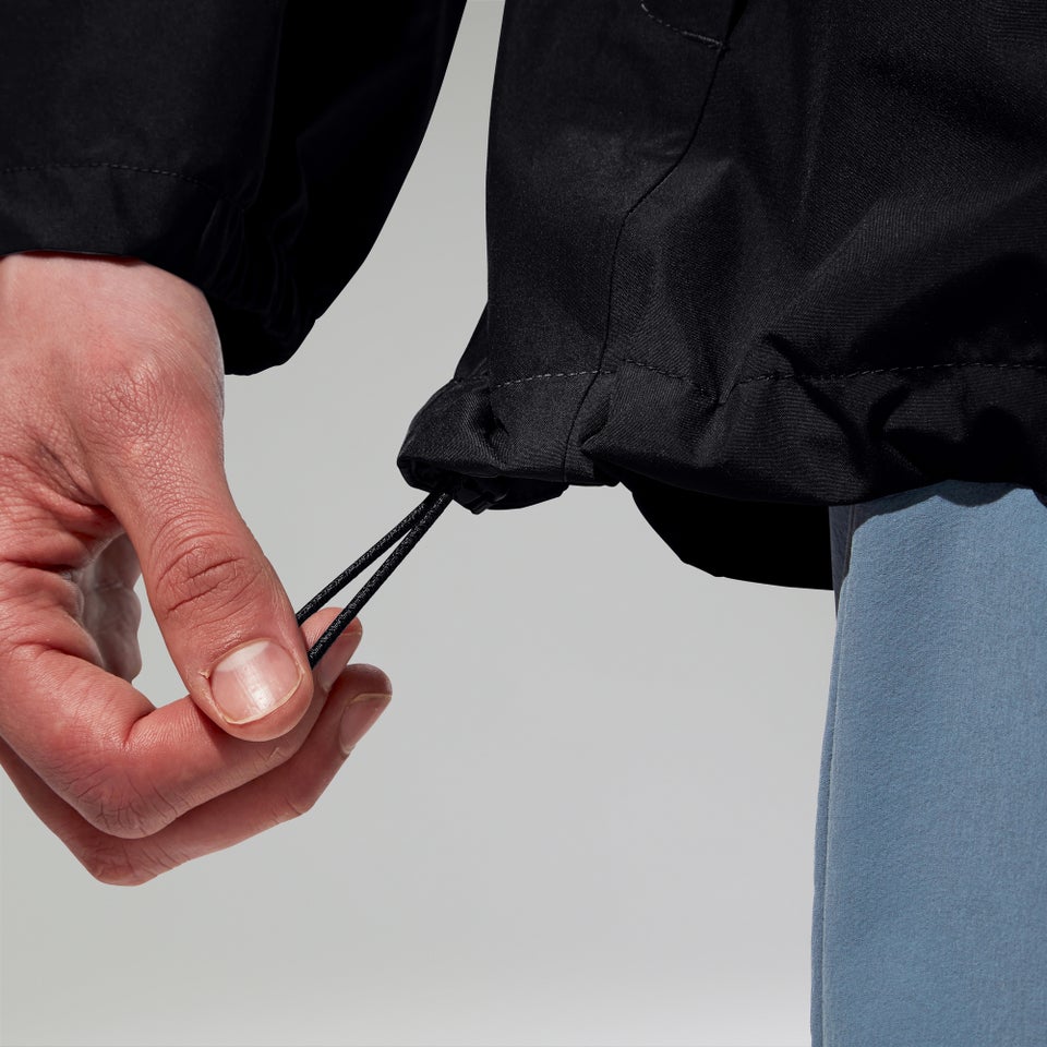 Wasserdichte Deluge Pro 3.0 Herren-Jacke Schwarz