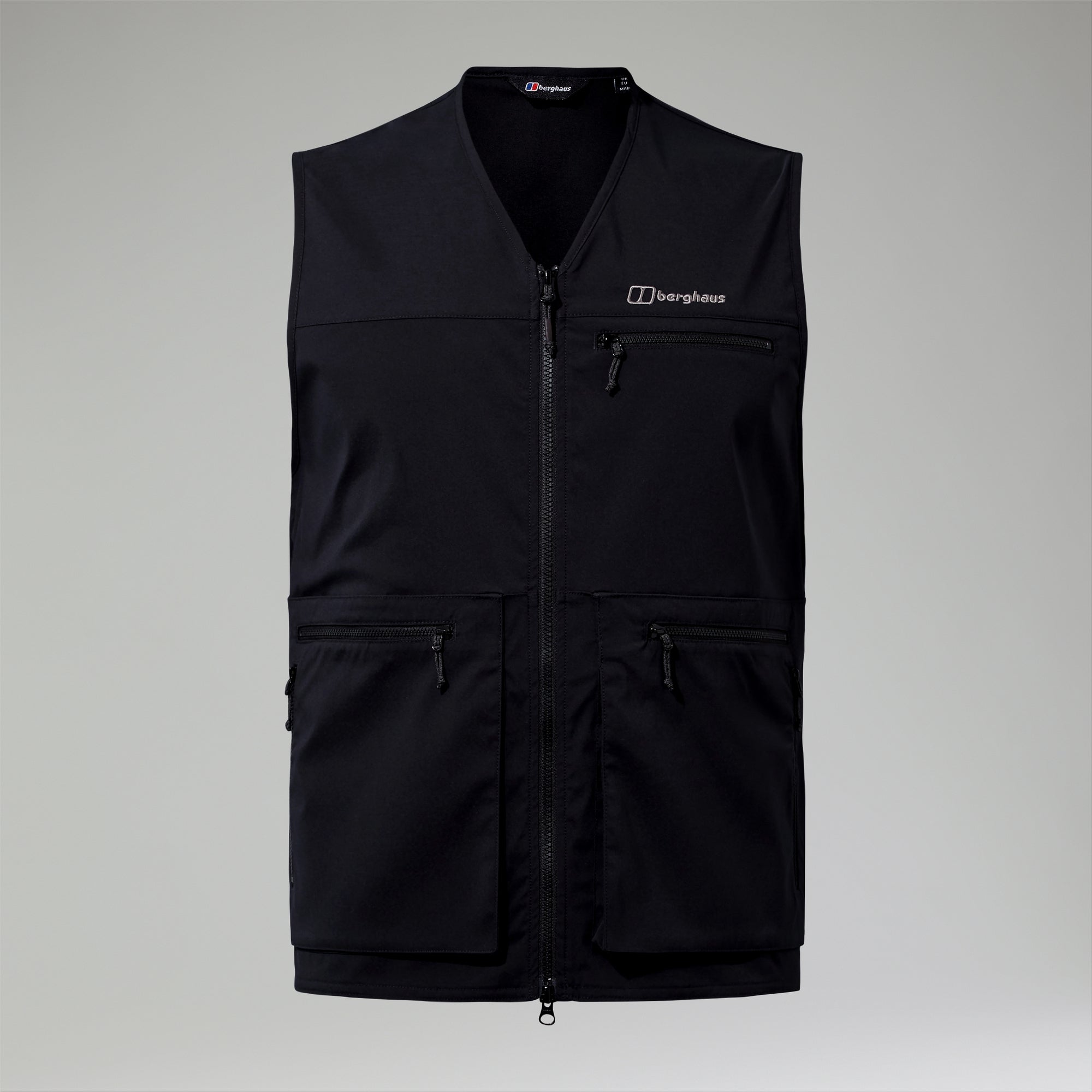 Unisex Utility Pocket Vest Black | Berghaus