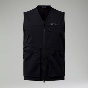 Unisex Utility Pocket Vest Black