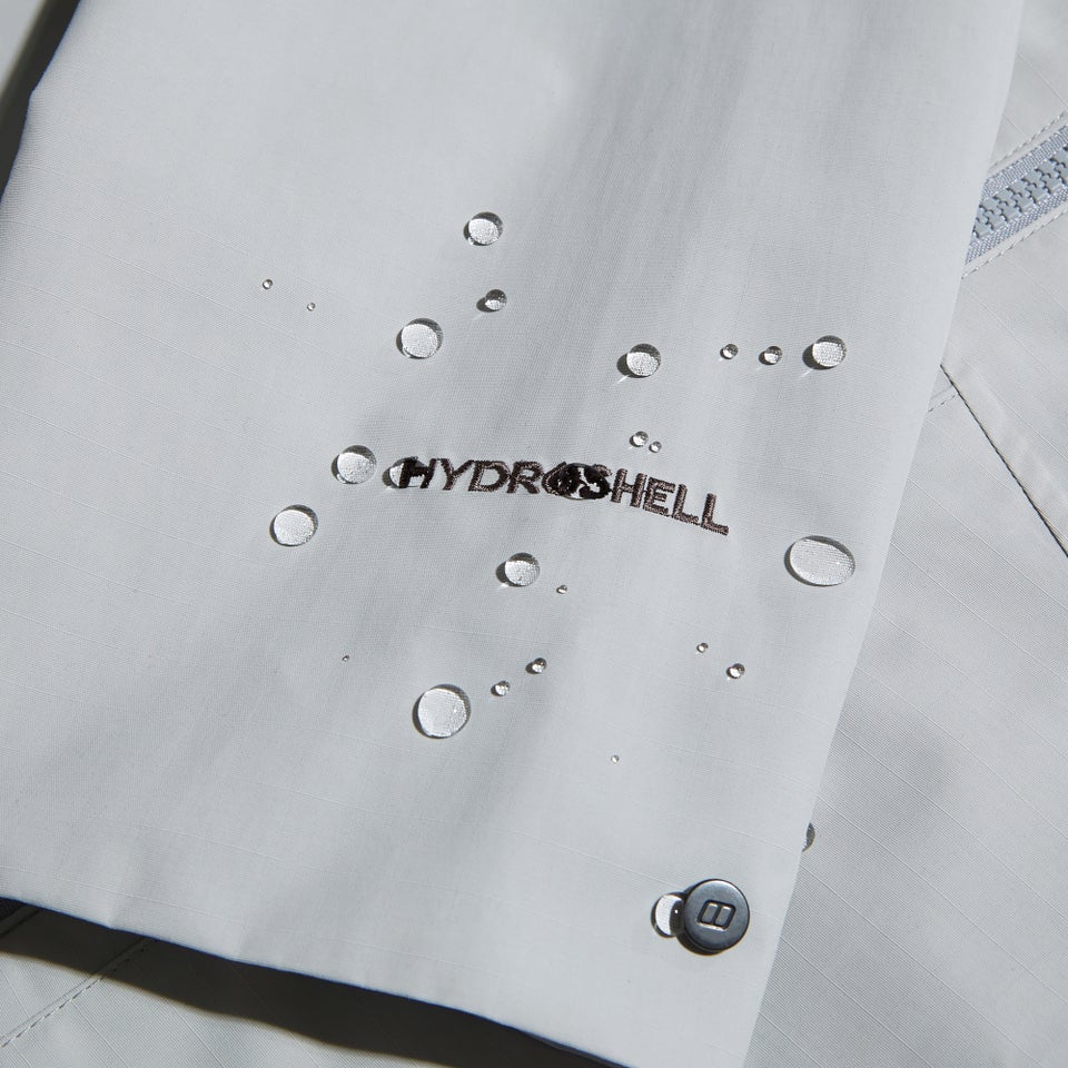 Wasserdichte Woodwalk Herren-Jacke Grau