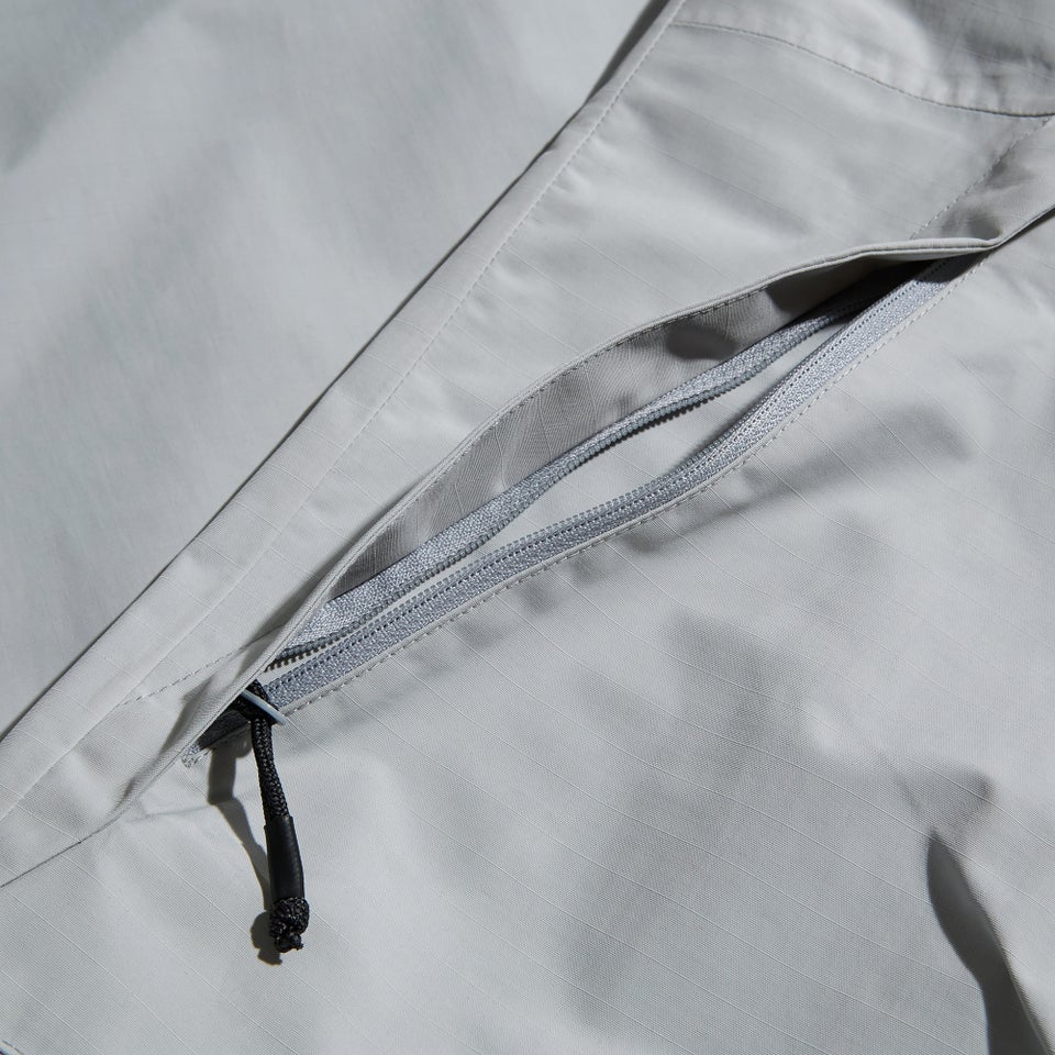 Wasserdichte Woodwalk Herren-Jacke Grau