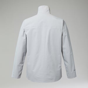 Wasserdichte Woodwalk Herren-Jacke Grau