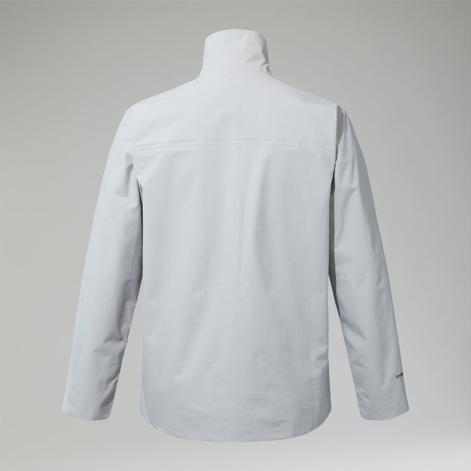 Wasserdichte Woodwalk Herren-Jacke Grau