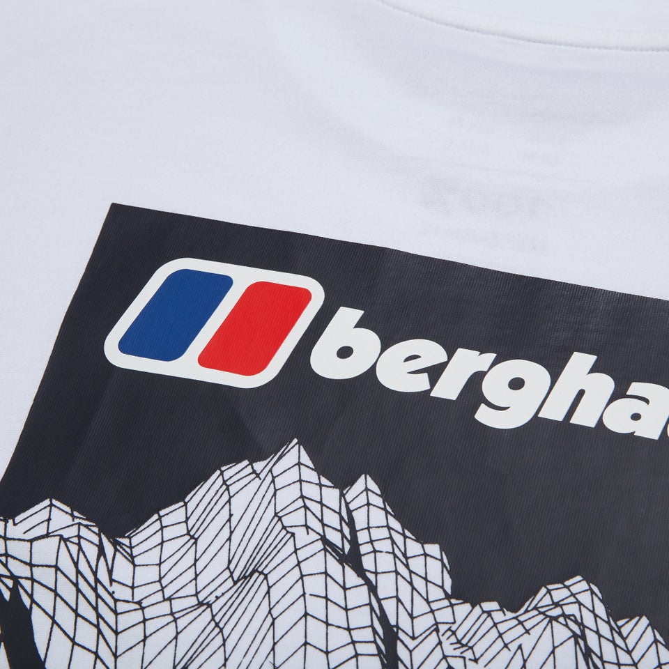 Men's MTN Lineation Short Sleeve T-Shirt - White