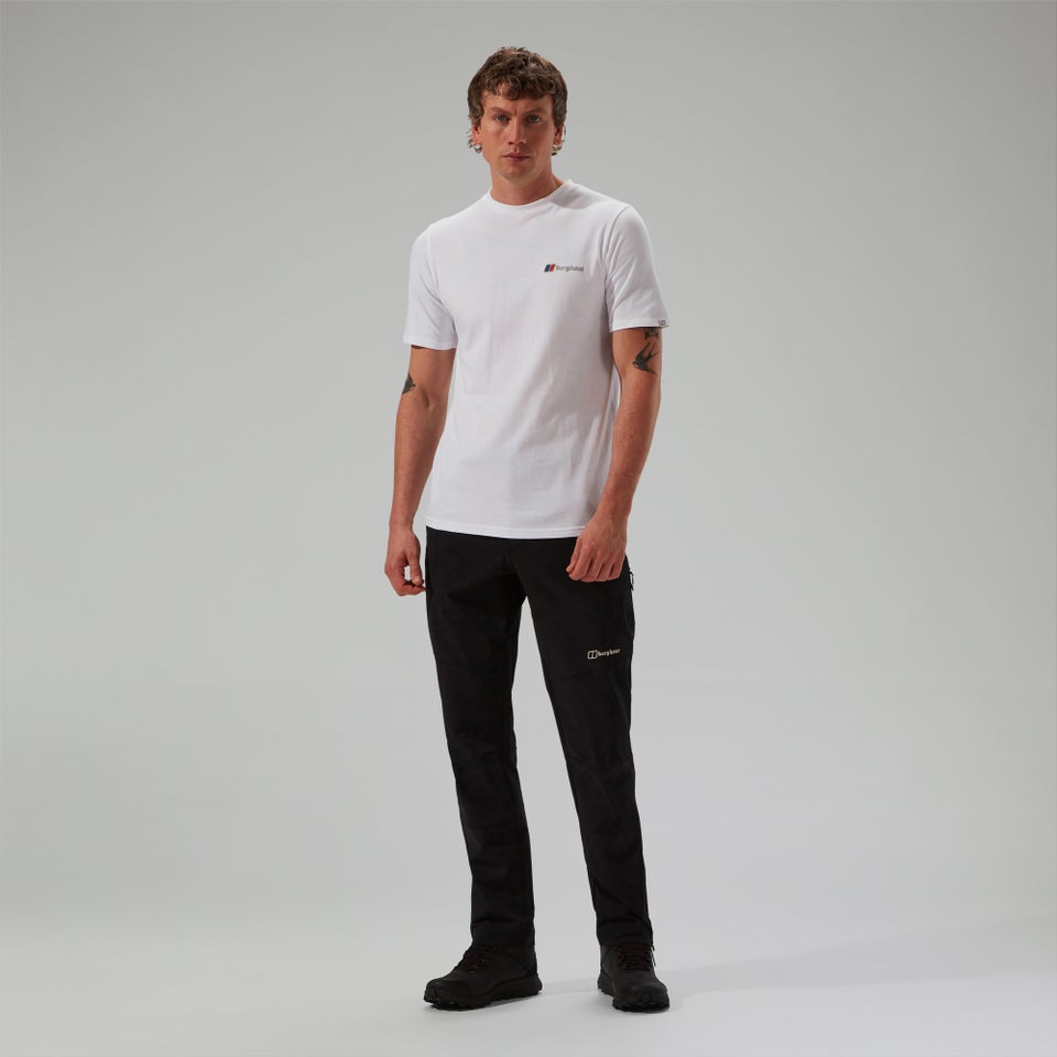 Men's MTN Lineation Short Sleeve T-Shirt - White