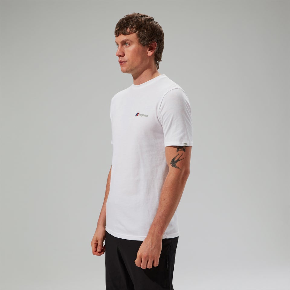 Men's MTN Lineation Short Sleeve T-Shirt - White