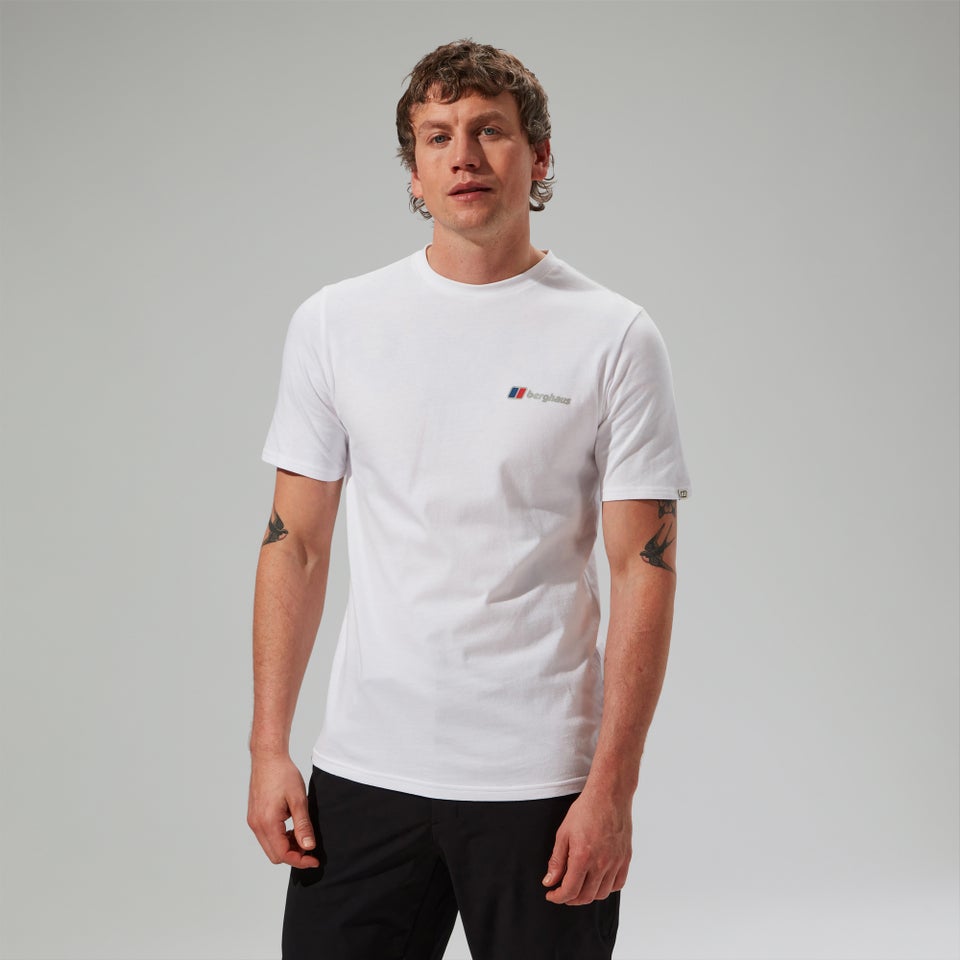 Men's MTN Lineation Short Sleeve T-Shirt - White