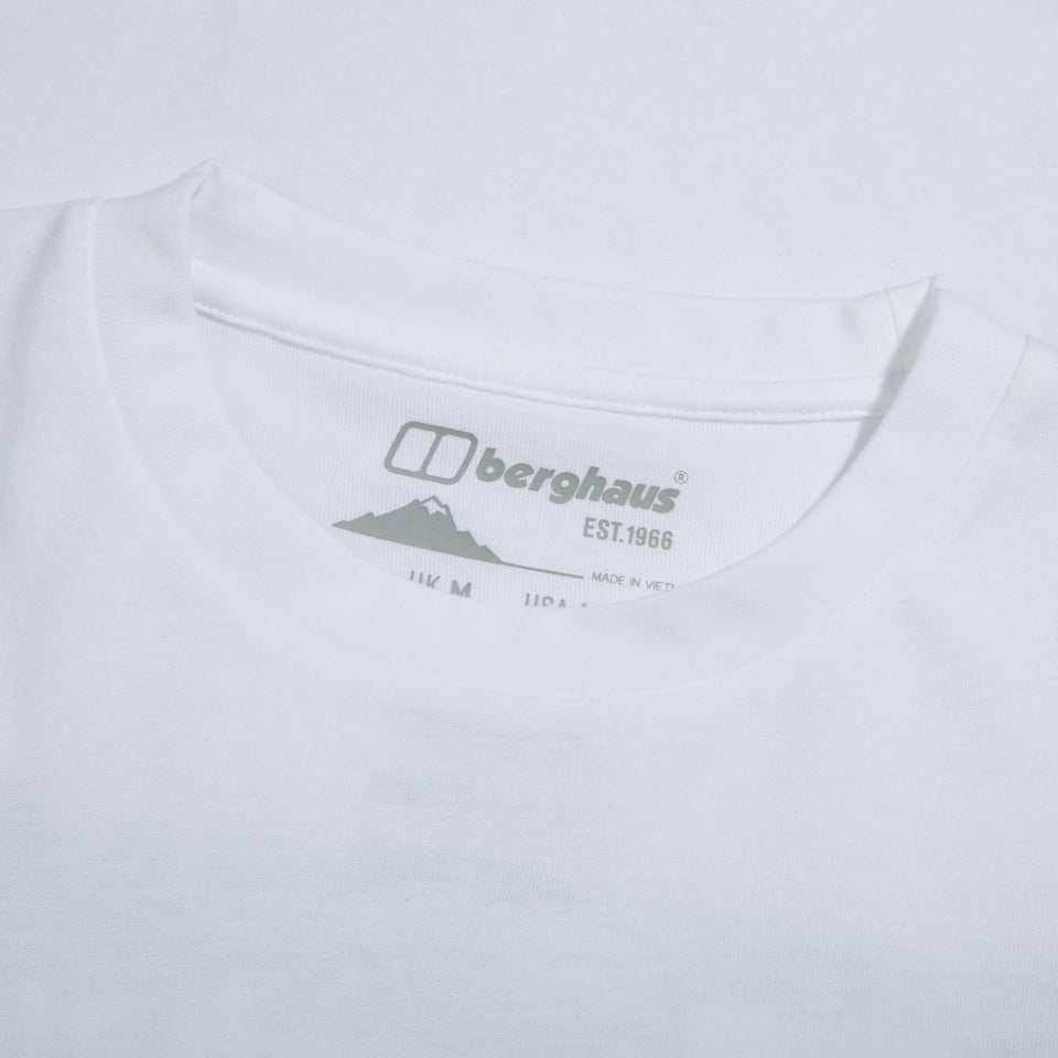 Men's MTN Lineation Short Sleeve T-Shirt - White