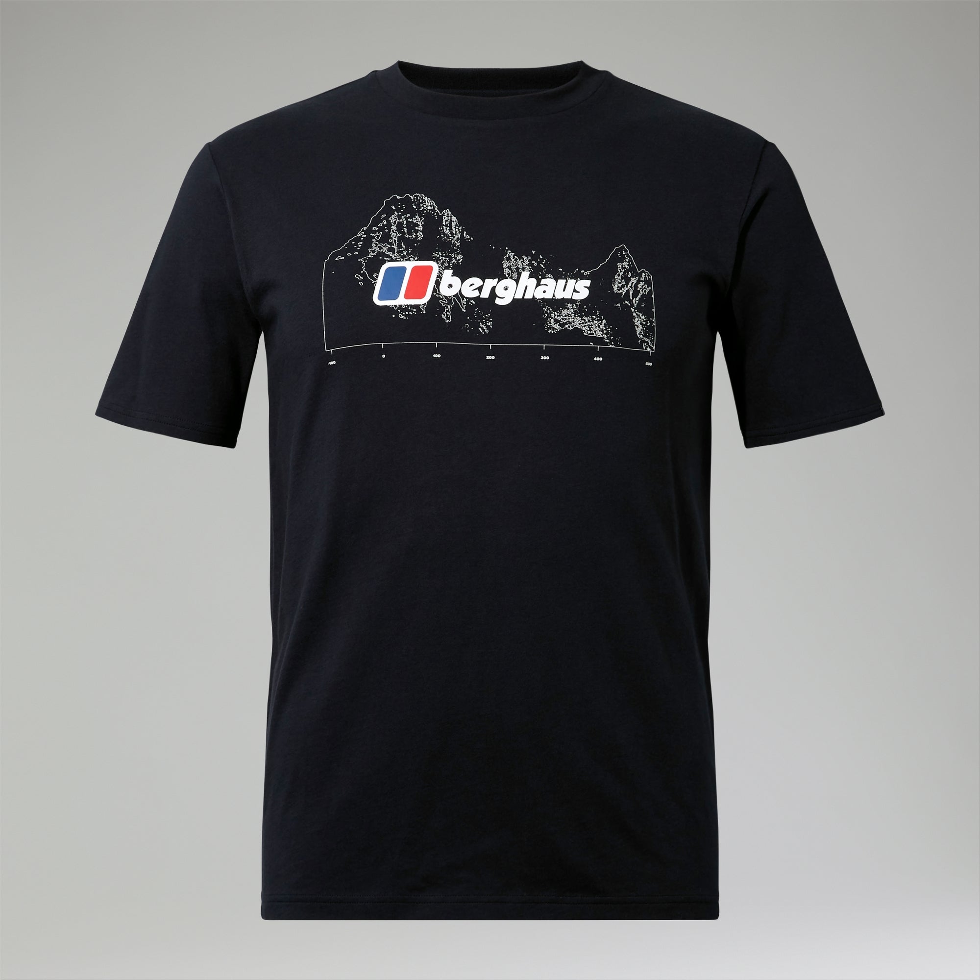 MTN Width Herren-T-Shirt Schwarz