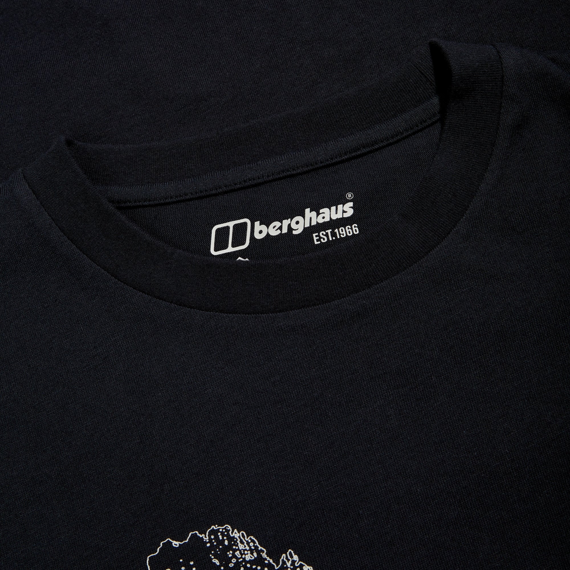 MTN Width Herren-T-Shirt Schwarz