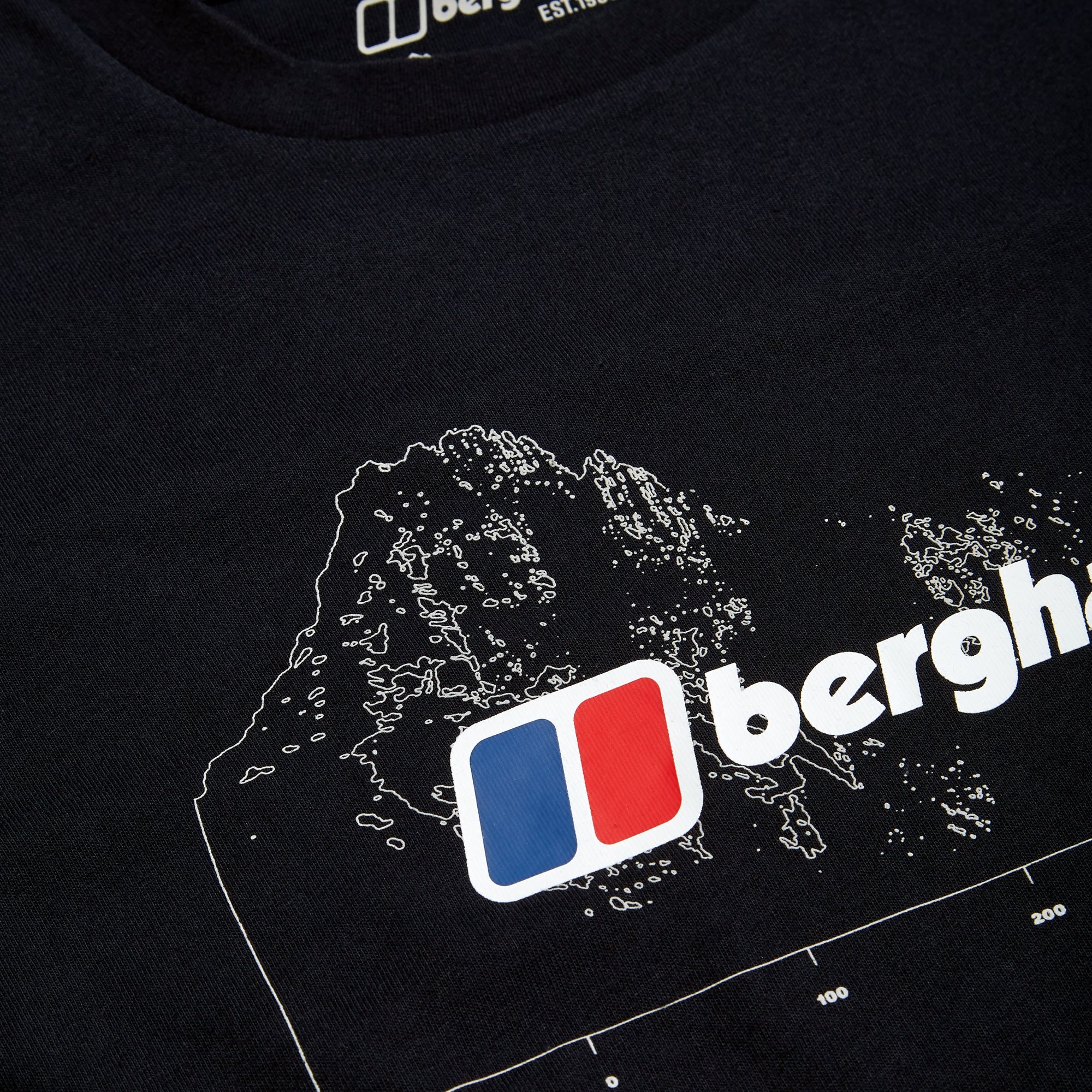 MTN Width Herren-T-Shirt Schwarz
