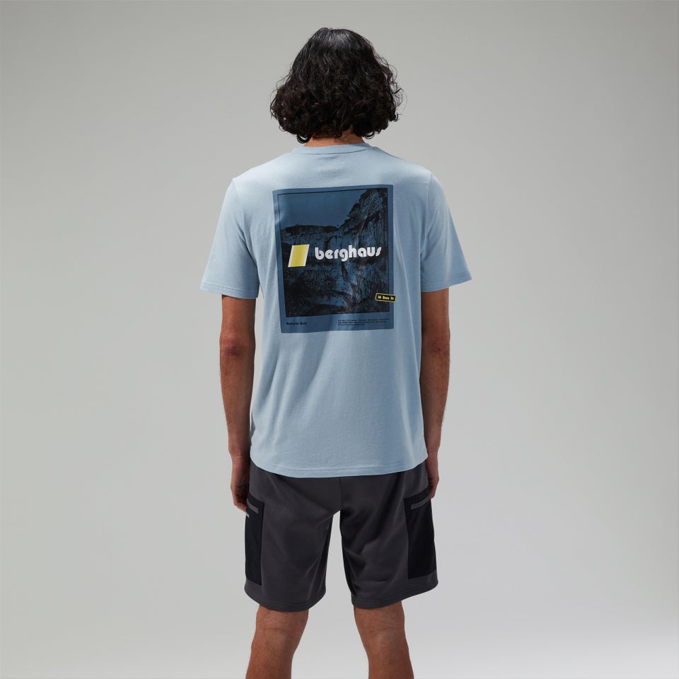 Unisex Natural Grit T-Shirt Blau