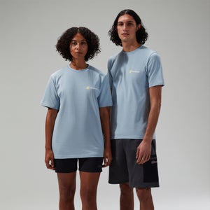 Unisex Natural Grit T-Shirt Blau
