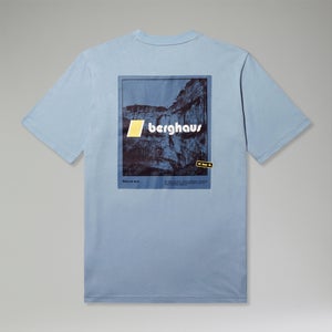 Unisex Natural Grit T-Shirt Blau