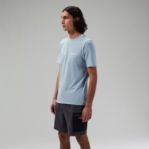Unisex Natural Grit T-Shirt Blau