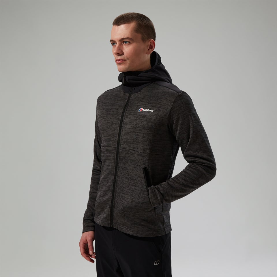 Thraskii Kapuzenjacke für Herren Grau/Schwarz