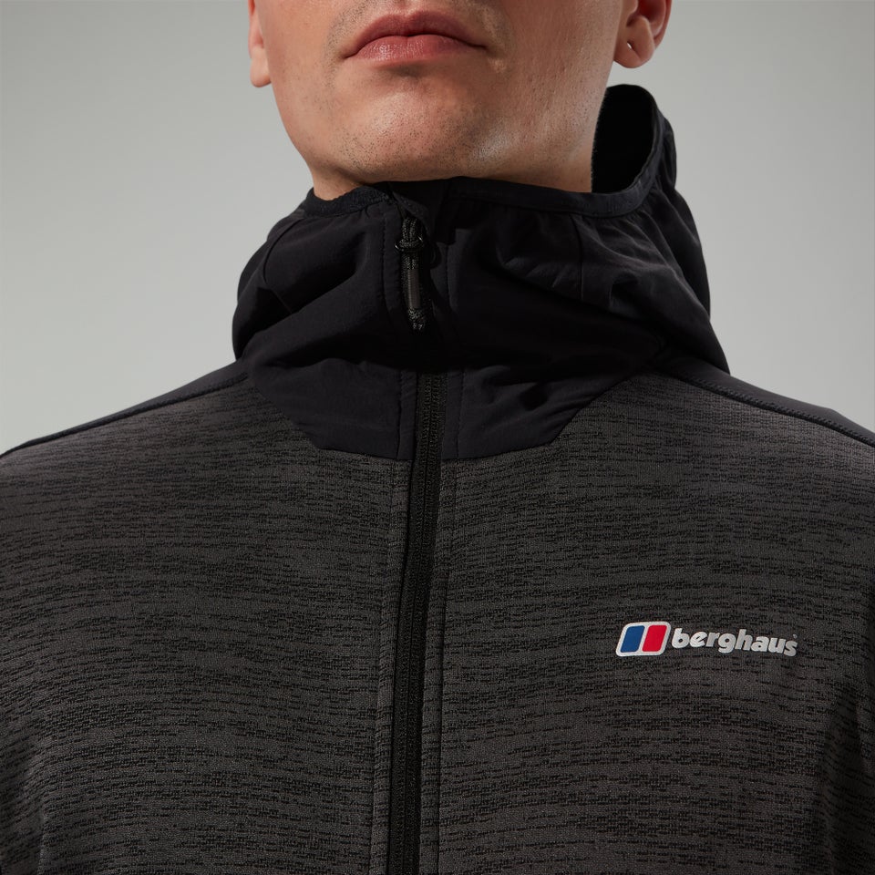 Thraskii Kapuzenjacke für Herren Grau/Schwarz