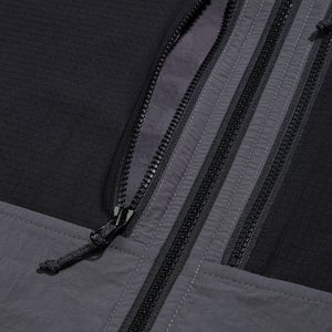 Holkmi Herren-Jacke Grau/Schwarz