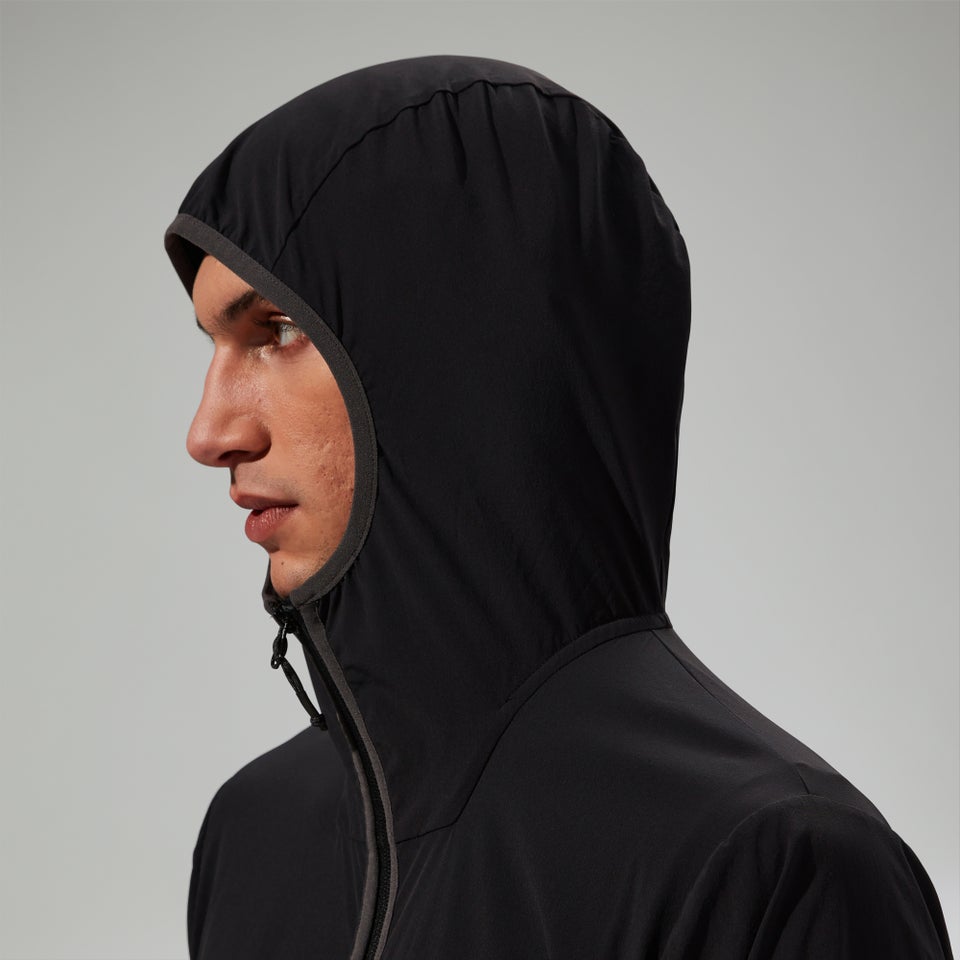 Men's Wandermoor Wind Smock Black/Grey