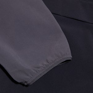 Wandermoor Herren-Wind-Smock Schwarz/Grau