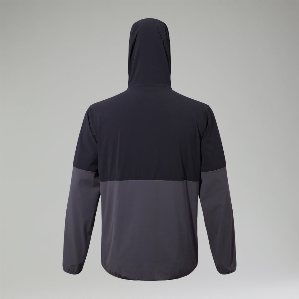 Men's Wandermoor Wind Smock Black/Grey