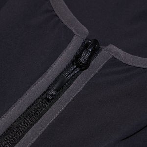 Wandermoor Herren-Wind-Smock Schwarz/Grau