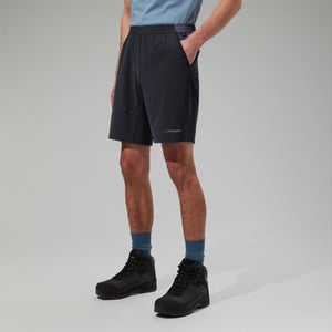 Wandermoor Herren-Windshorts Schwarz/Grau