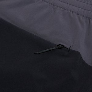 Wandermoor Herren-Windshorts Schwarz/Grau