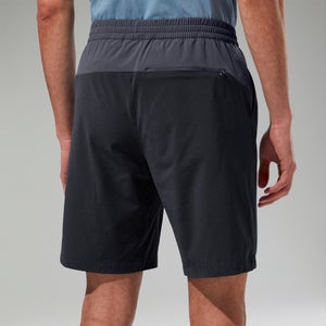 Wandermoor Herren-Windshorts Schwarz/Grau