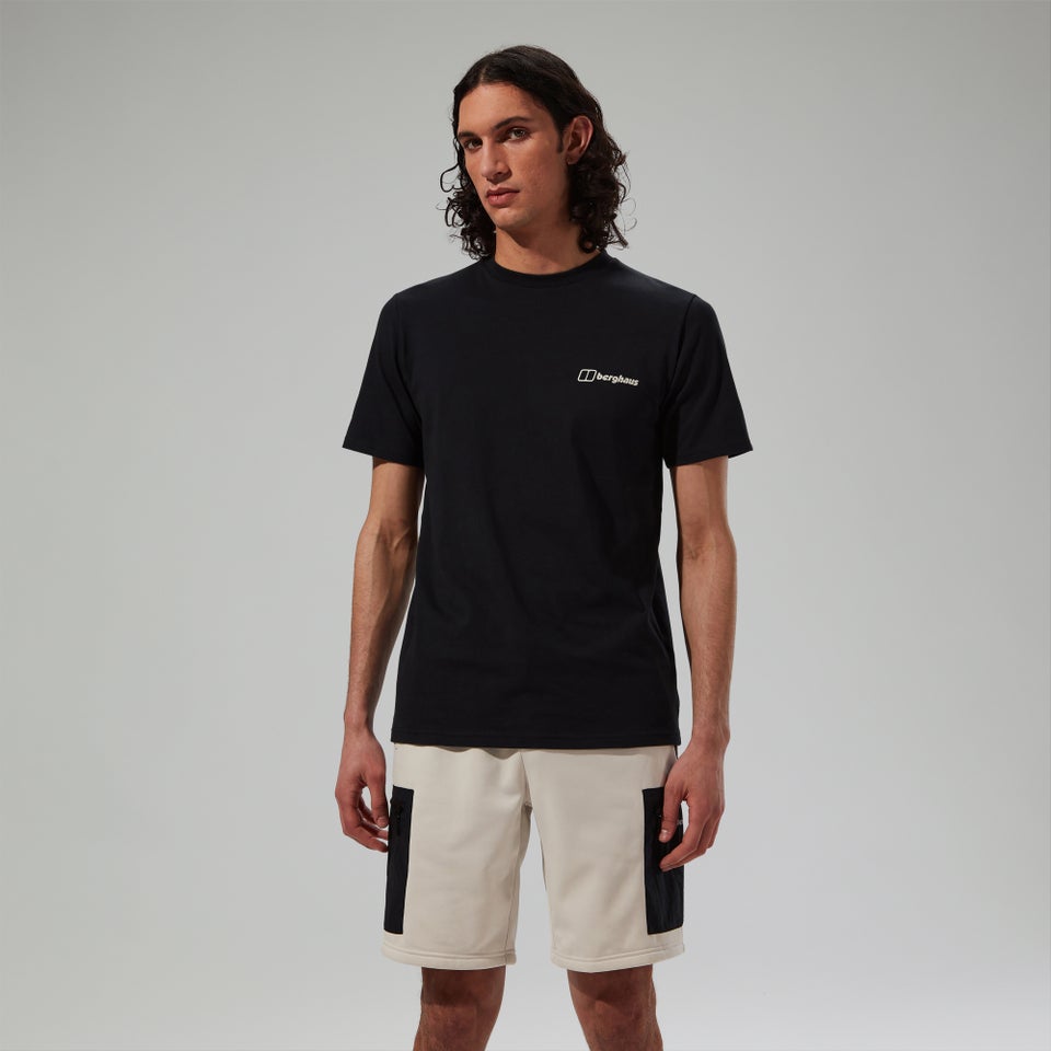 Men's Mtn Silhouette Short Sleeve T-Shirt - Black