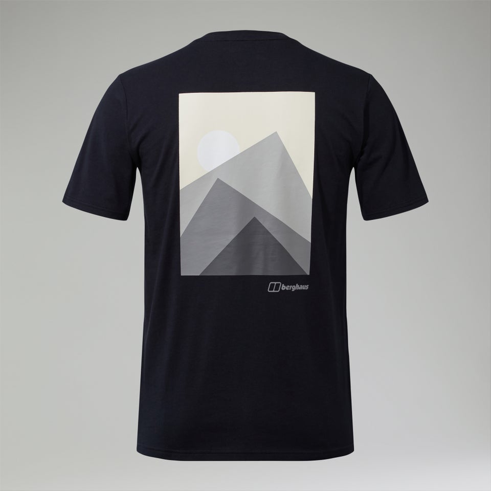 Men's Mtn Silhouette Short Sleeve T-Shirt - Black