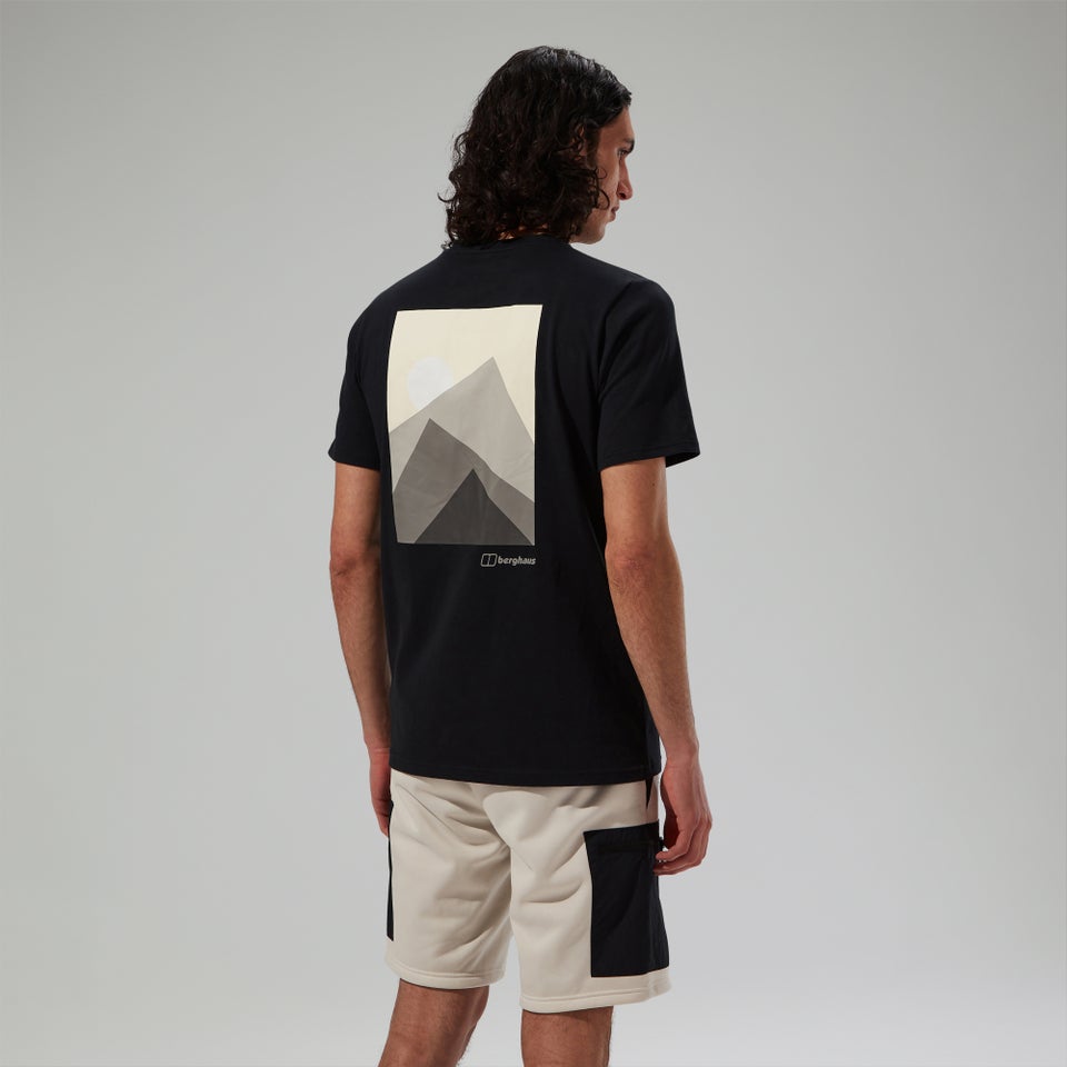 Men's Mtn Silhouette Short Sleeve T-Shirt - Black
